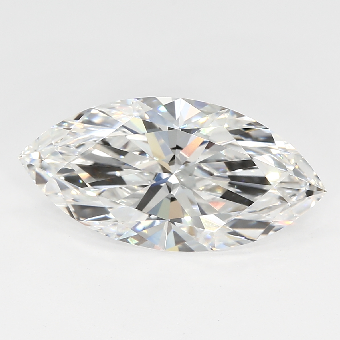 Marquise lab-grown diamond